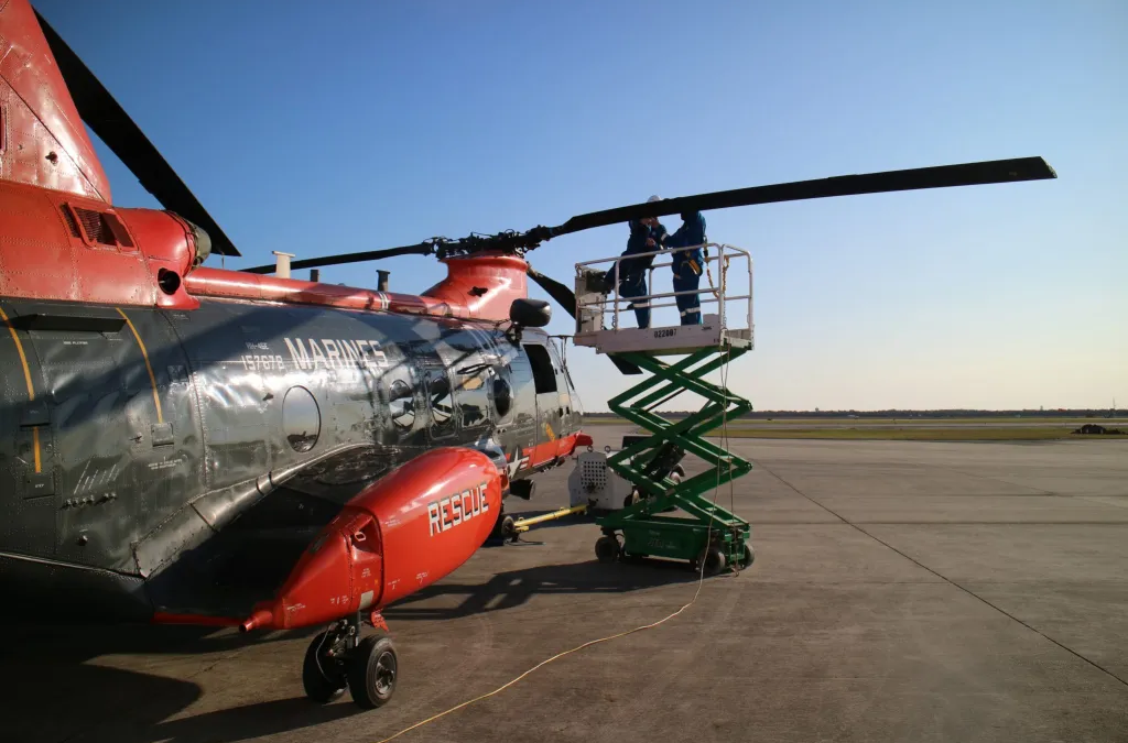 AeroPel NPL Applied for Erosion Protection on H-46 Sea Knight