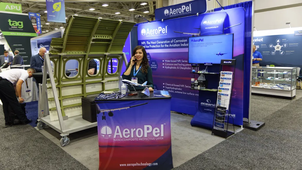 AeroPel NPL at the Aviation Week MRO Americas 2022